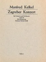 Zagreber Konzert, op. 19. guitar and orchestra. Réduction pour piano avec partie soliste.