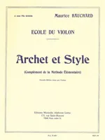 Archet Et Style