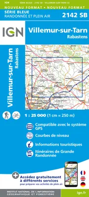 Série bleue [nouveau format], 2142SB, 2142Sb Villemur-Sur-Tarn.Rabastens