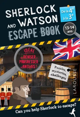 Sherlock and Watson escape book / de la 4e à la 3e, 13-14 ans