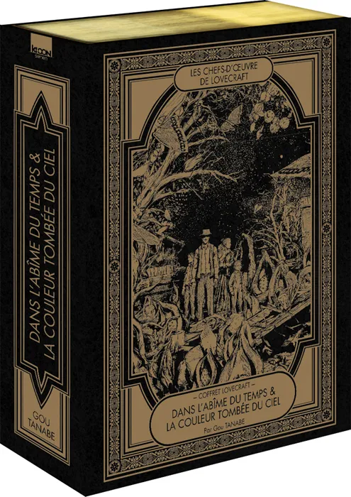 Livres Mangas Seinen Coffret Lovecraft - Dans l'abîme du Temps & La Couleur tombée du ciel Gou Tanabe