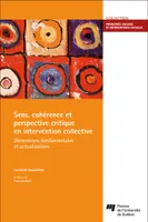 Sens, cohérence et perspective critique en intervention collective, Dimensions fondamentales et actualisations