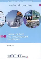 Tableau de bord des investissements touristiques (n.12), EDITION 2007