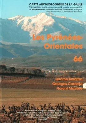 Carte archéologique de la Gaule. [Nouvelle série], 66, Carte archéologique de la Gaule, 66. Les Pyrénées-Orientales