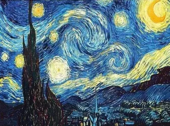 Van Gogh Nuit Etoilée sur le Rhône