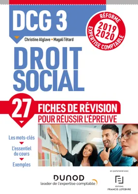 3, DCG 3 - Droit social - Fiches de révision - Réforme 2019-2020, Réforme Expertise comptable 2019-2020