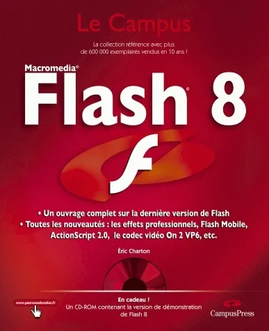 Livres Informatique Flash 8 Charton, Eric