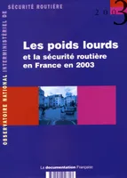 Les poids lourds et la sécurité routière en France en 2003, étude sectorielle