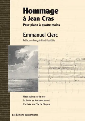 Hommage à Jean Cras, Pour piano à quatre mains