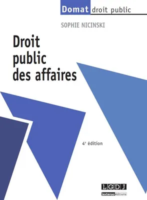 droit public des affaires - 4ème édition