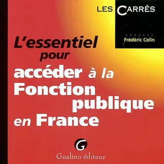 ESS.ACCEDER FONCTION PUBLIQUE EN FRANCE