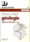 Géologie Dercourt, Jean, objet et méthodes