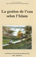 GESTION DE L'EAU SELON L'ISLAM