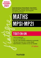 Maths MPSI-MP2I - 6e éd., Tout-en-un