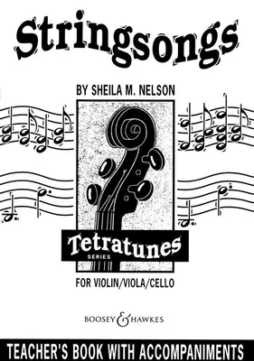 Stringsongs, violin/viola/cello. Livre du professeur.
