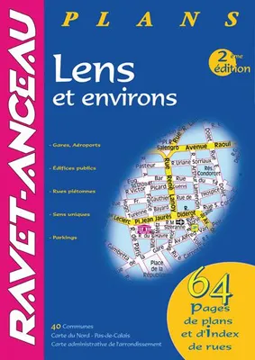 Lens et environs, Plans