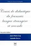 Cours de didactique du français, langue étrangère et seconde
