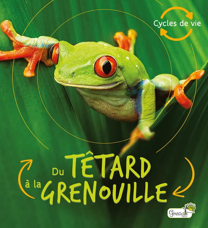 Livres Jeunesse de 6 à 12 ans Documentaires Nature et environnement Cycles de vie, Du têtard à la grenouille Camilla De la Bedoyere