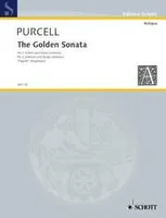 The Golden Sonata, for voice and ensemble. 2 violins and basso continuo (harpsichord, piano, organ); cello (viola da gamba) ad libitum. Partition et parties.