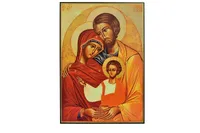 La Sainte Famille - Icône classique 15x10,6 cm -  153.72