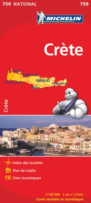 Carte Nationale Crete / Kreta