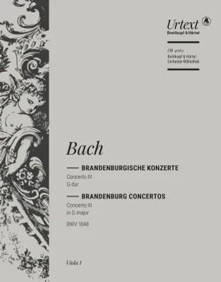 BRANDENBURG. KONZ. 3 G BWV1048 ORCHESTRE