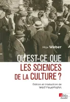Qu'est-ce que les sciences de la culture ?