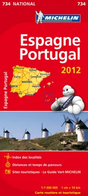 10250, Espagne portugal 2012 au 1/1 000 000