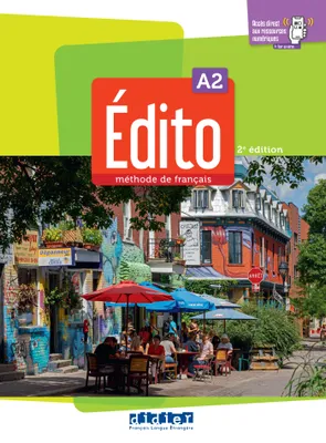 Edito A2 - édition 2022-2024 - Livre + didierfle.app, Méthode de français