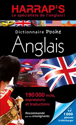 HARRAP'S DICTIONNAIRE POCHE ANGLAIS, Anglais-français, français-anglais