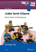 Jeder lernt Gitarre - Neue Lieder mit Bewegung, JelGi-Liederbuch für allgemein bildende Schulen