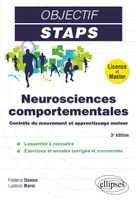 Neurosciences comportementales, Contrôle du mouvement et apprentissage moteur