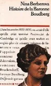 Histoire de la baronne Boudberg, biographie