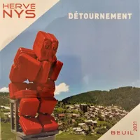 Hervé Nys, Détournement, [catalogue de l'exposition], beuil, 10 juill.-22 août 2021