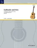 Galliards and Airs, 5 old English Lute Pieces. guitar.