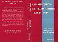 Les minorités et leurs droits depuis 1789, [actes du colloque, 19 mars 1988, Amiens]