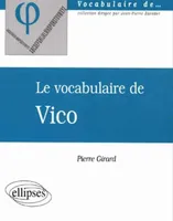 vocabulaire de Vico (Le)