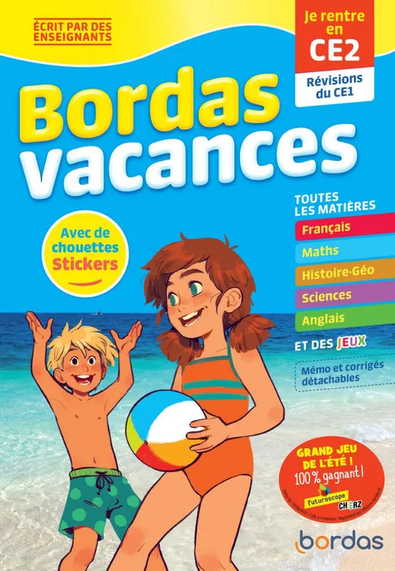 Livres Scolaire-Parascolaire Cahiers de vacances Bordas Vacances - Je rentre en CE2 Collectif, Marie-Laure Fauquet-Gobin
