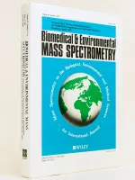 Biomedical & Environmental Mass Spectrometry. Proceedings of The International Symposium on Applied Mass Spectrometry in the Health Sciences. Barcelona 28-30 September 1987