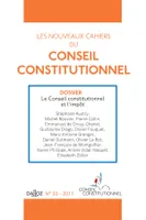 Les nouveaux cahiers du conseil constitutionnel n°37, Cahiers du Conseil Constitutionnel
