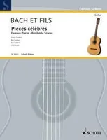 Bach et Fils, Pièces célèbres. guitar.