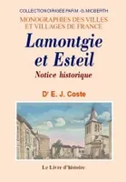 Notice historique sur Lamontgie et sur Esteil