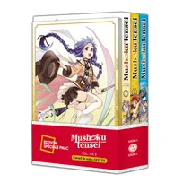 0, Mushoku Tensei - pack spécial vol. 01 à 03 + carnet de notes offert