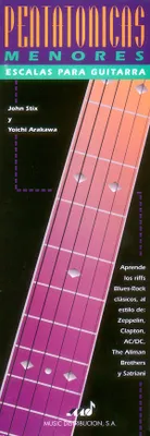 Minor Pentatonic Scales for Guitar, Spanish Edition