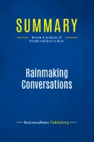Summary: Rainmaking Conversations, Review and Analysis of Schultz and Doerr's Book