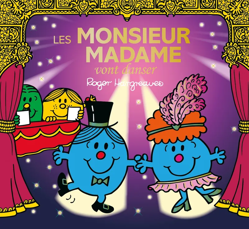 Jeux et Jouets Livres Livres pour les 3-6 ans Albums Monsieur Madame - Les Monsieur Madame vont danser Adam Hargreaves