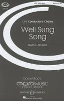 Well Sung Song, mixed choir (SATB) and piano. Partition de chœur.