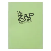 1/2 Zap Book carnet collé 80F A6 80g - Assortiment mixte