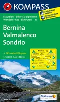 Bernina - Valmalenco - Sondrio 93 kompass GPS wp D/I