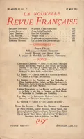 La Nouvelle Revue Française N' 212 (Mai 1931)